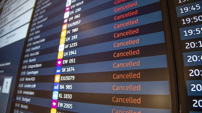KM Malta Airlines stranded passengers face week-long wait after UK air traffic chaos